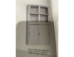 SW-027寬體上玻下鐵移門柜